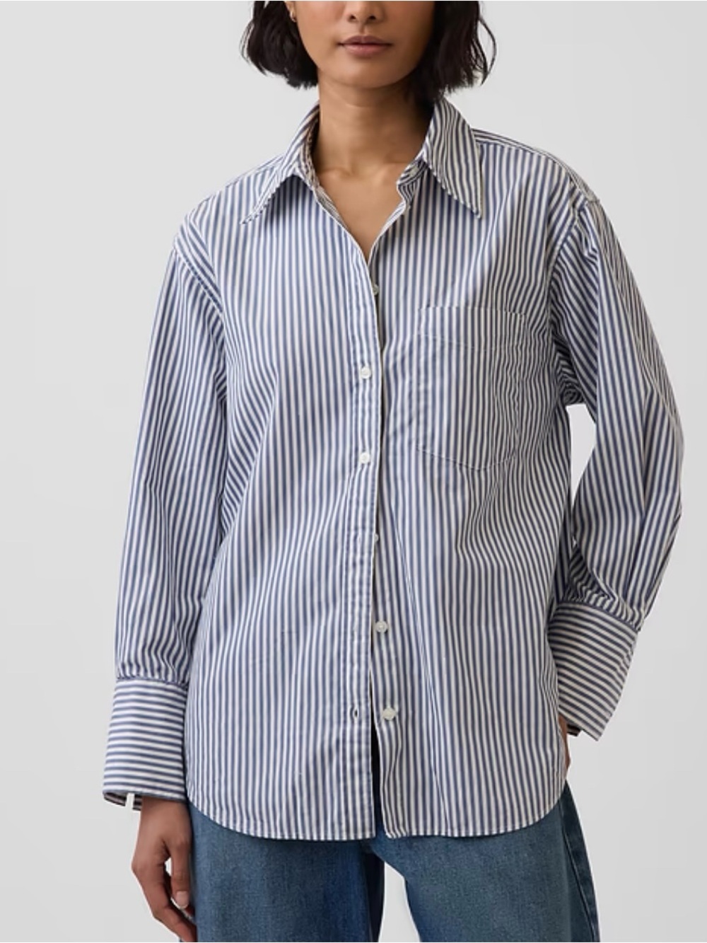 GAP Organic Cotton Poplin Big Shirt BNWT